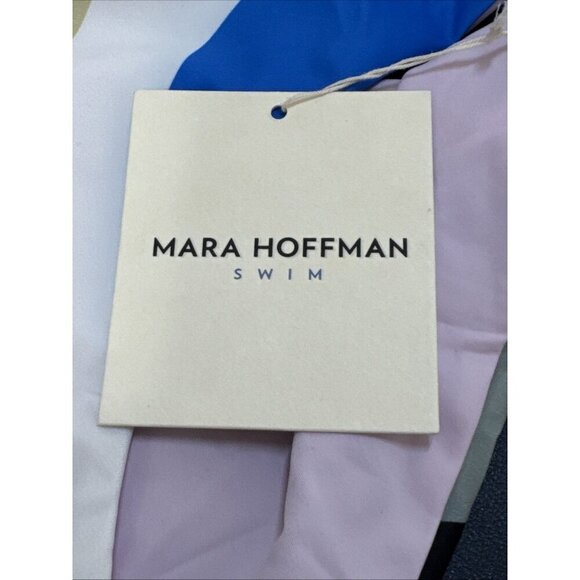 Mara Hoffman Women's M ZOA Sage Swim Bikini Bottom Sage Multi NWT UPF50+  9290 - Picture 7 of 15